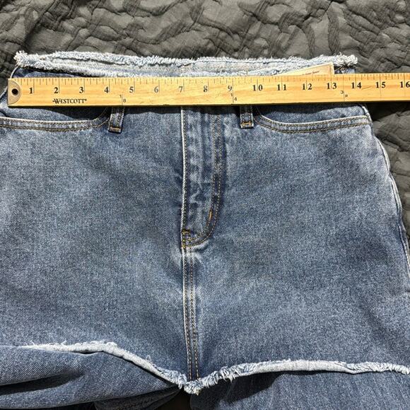 [NEW JEANS] X OIOI sz small layered skirt denim pants OI1C2MPL97BLA OFFICIAL MD - Picture 16 of 16